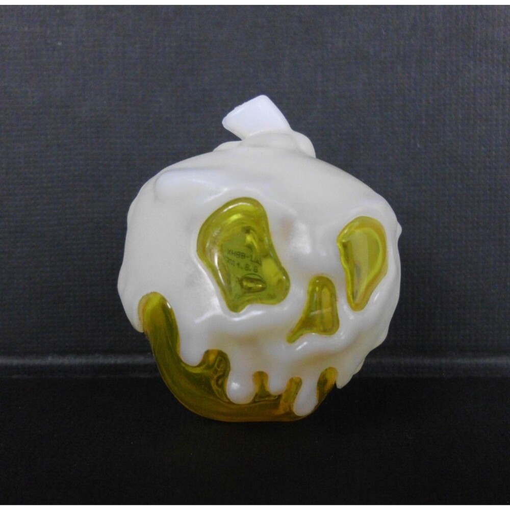 Disney Parks Gold Yellow Poison Apple Light Up Glow Cube Needs Battery